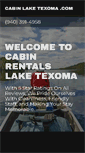 Mobile Screenshot of cabinlaketexoma.com